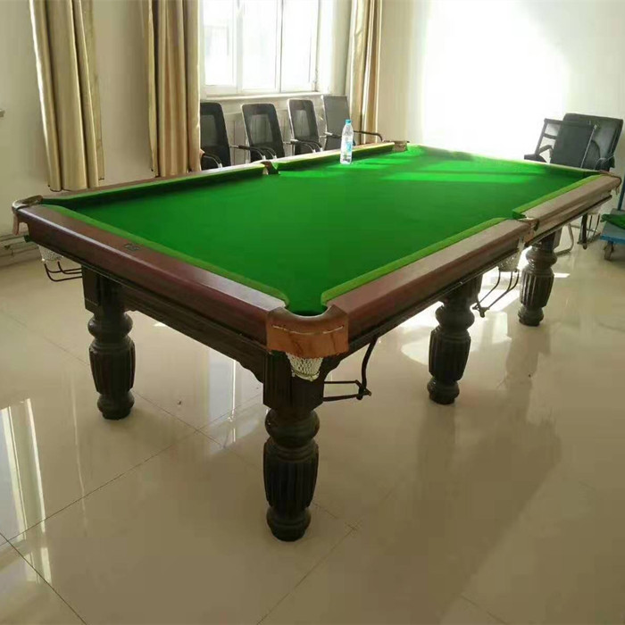 美式台球桌家用标准型室内桌球台黑八商用台球桌台
